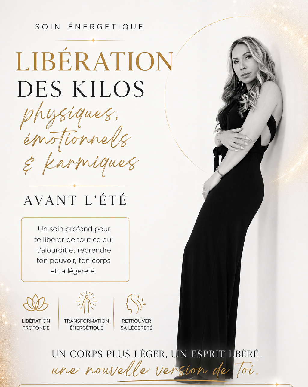 SOIN DE LIBERATION DES KILOS EMOTIONNELS, PHYSIQUES ET KARMIQUES