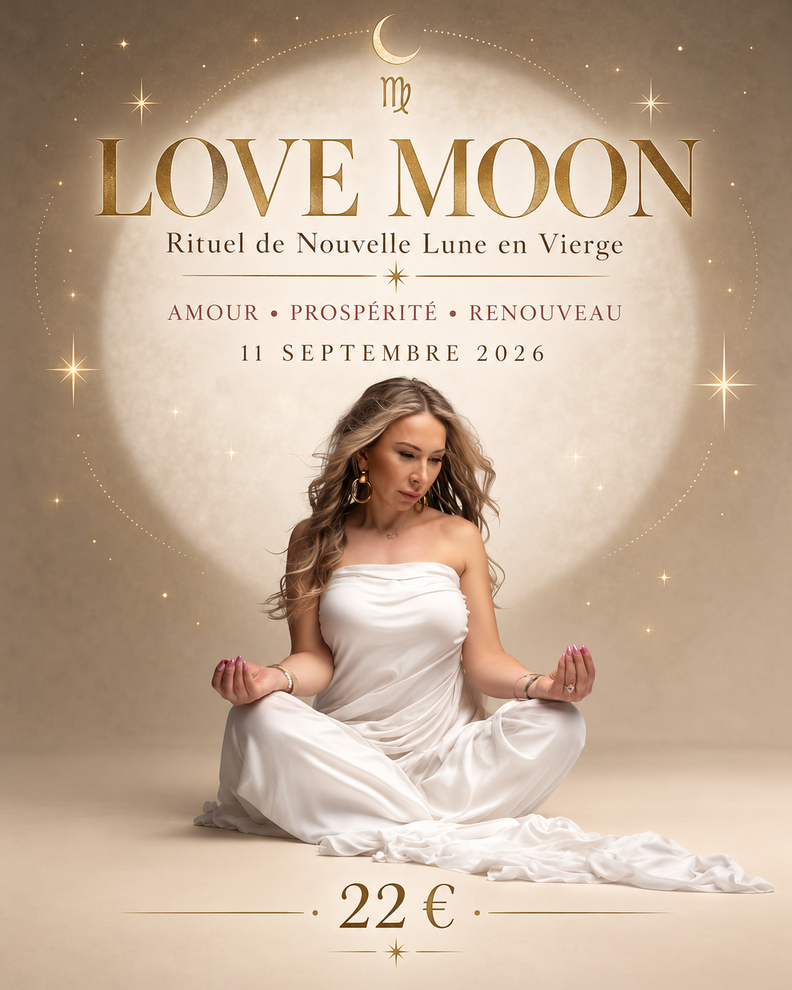 LOVE MOON- Rituel de Nouvelle Lune en Vierge