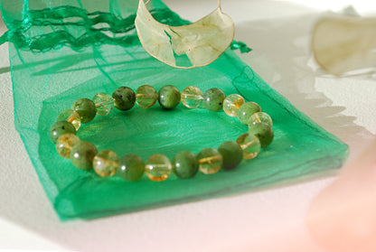Abondance - CITRINE & JADE