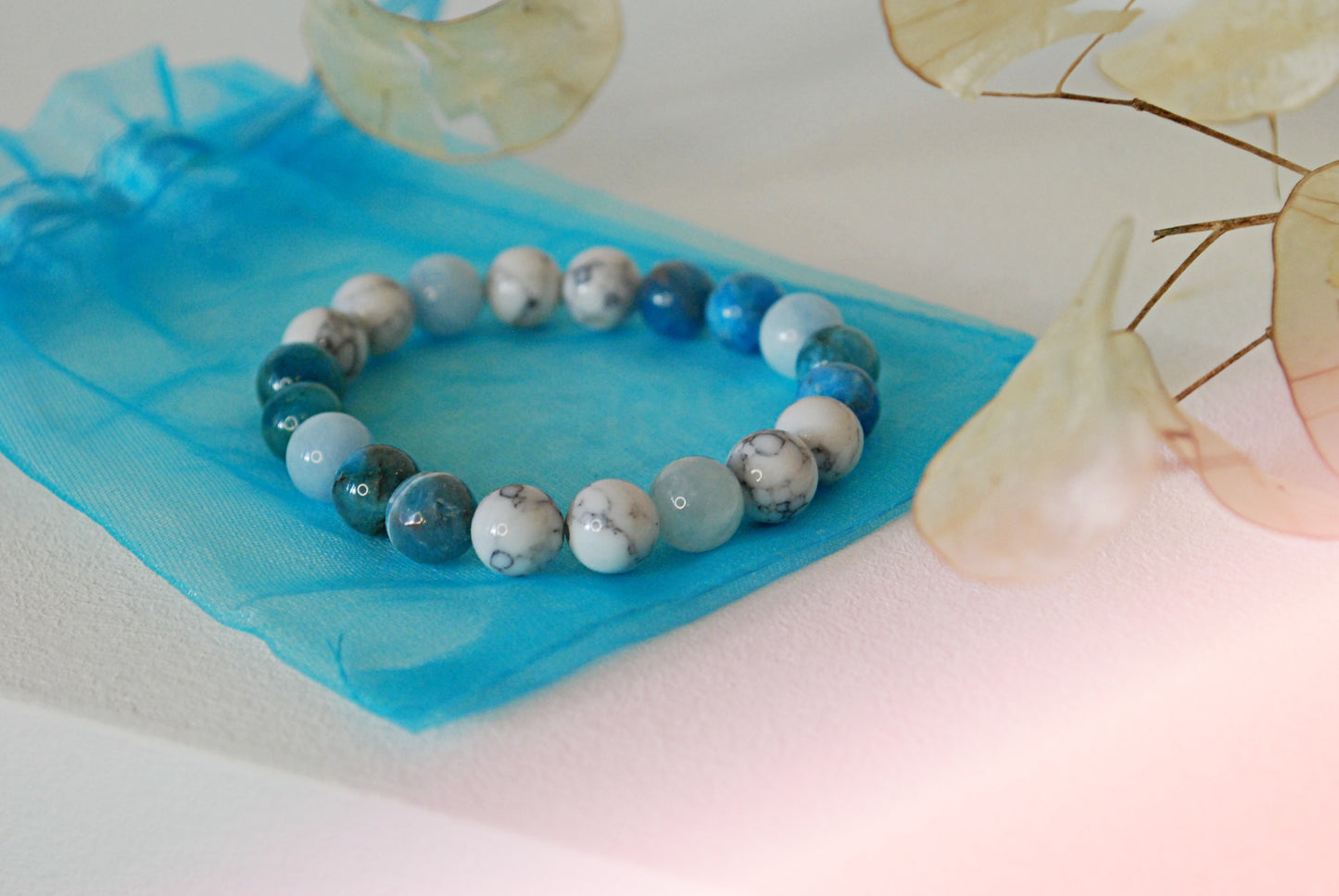 Kilos Émotionnels - APATITE, AIGUE MARINE & HOWLITE