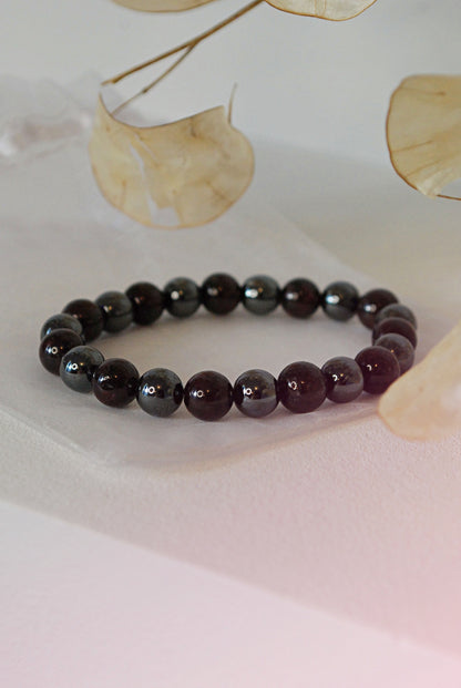 Réussite et Succès - GRENAT & HEMATITE