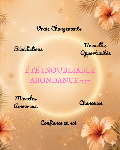 ÉTÉ INOUBLIABLE MIRACLES 777