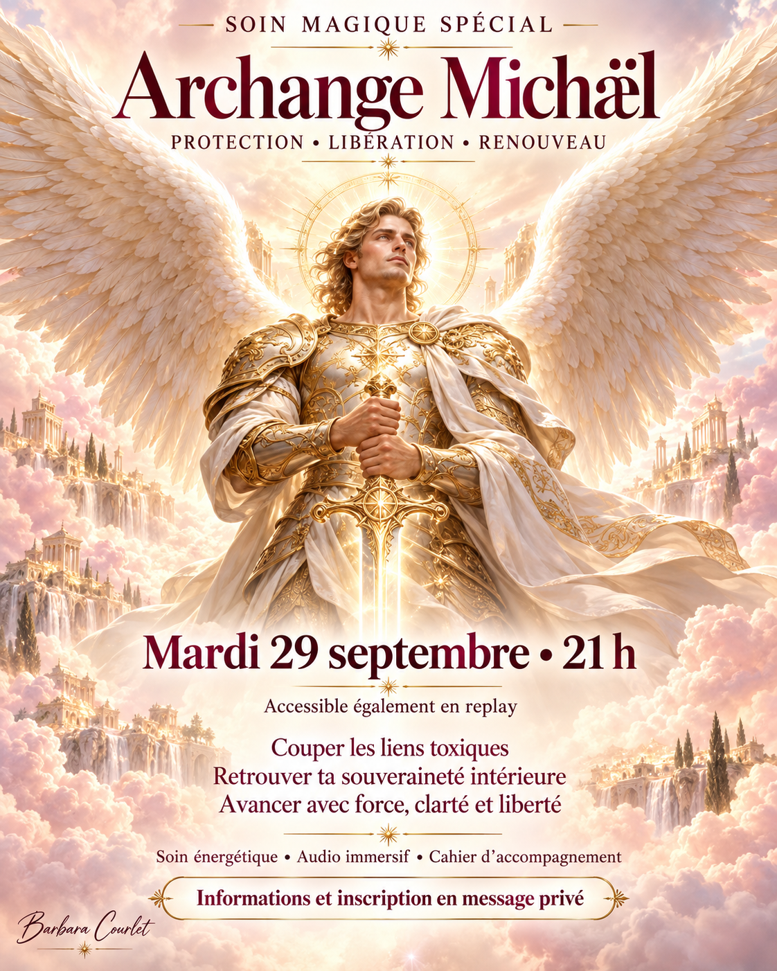 ✨ Soin magique spécial Archange Michaël –